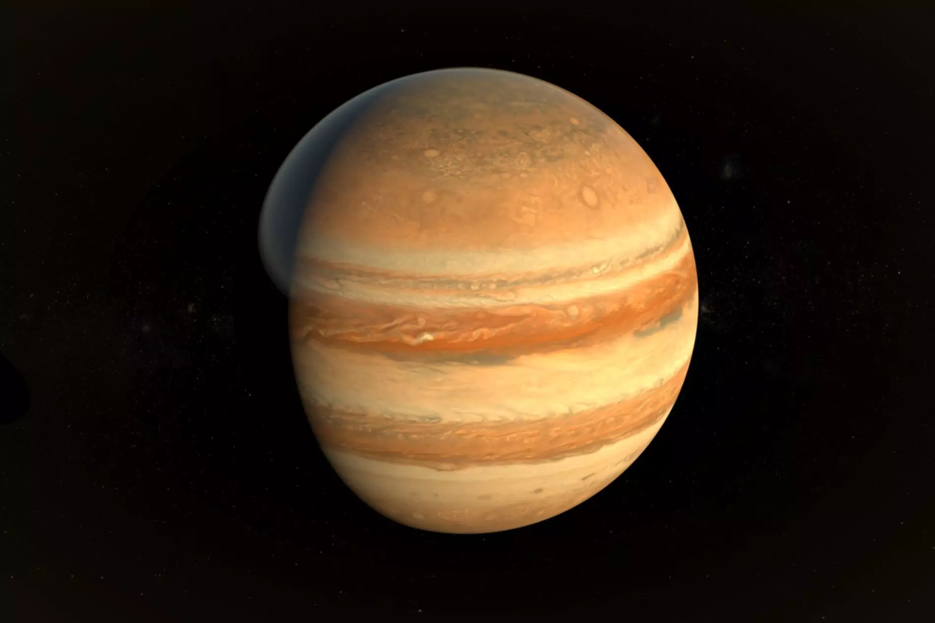 Planet Jupiter 3D Model 8K Low-poly 3D model_0