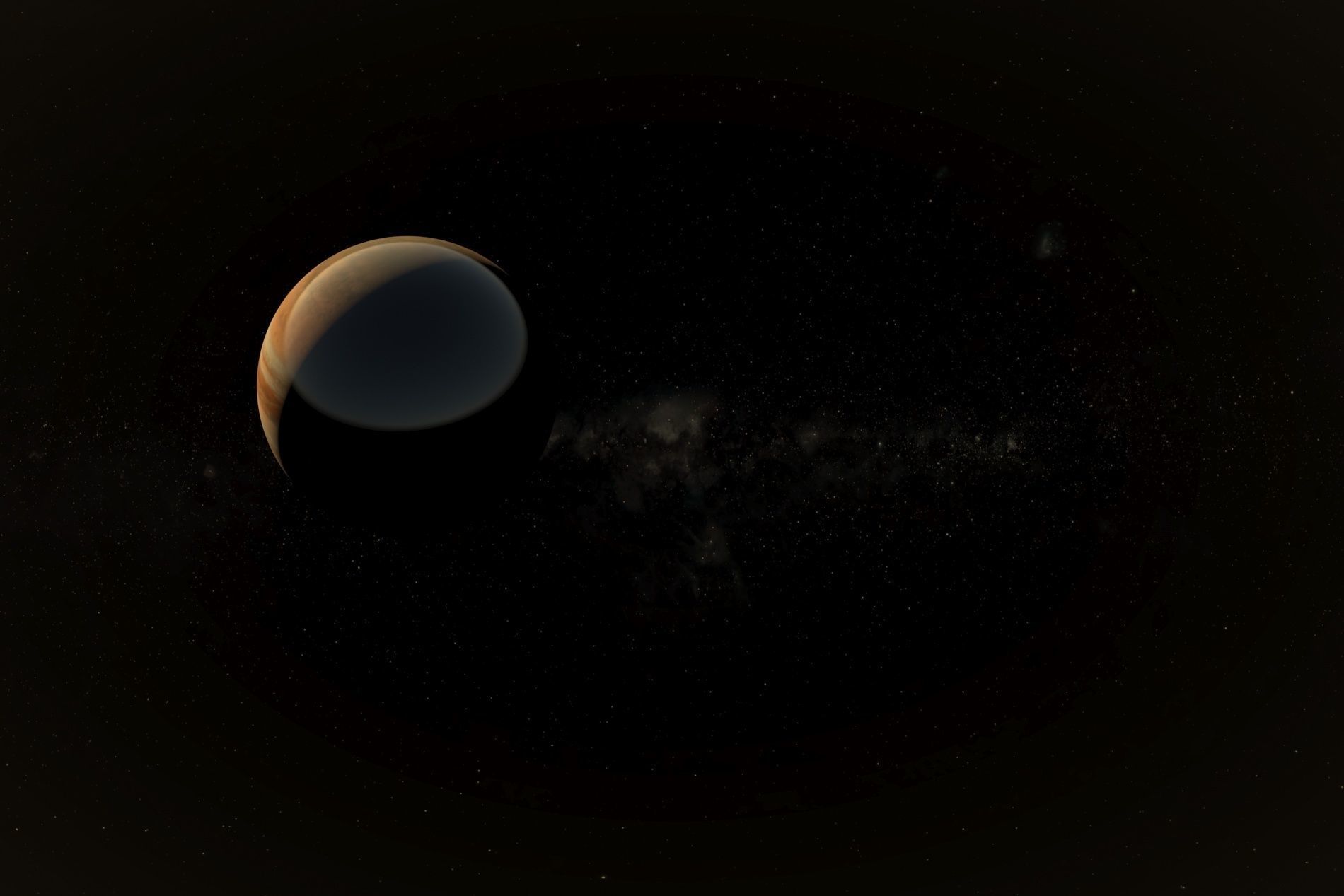 Planet Jupiter 3D Model 8K Low-poly 3D model_6