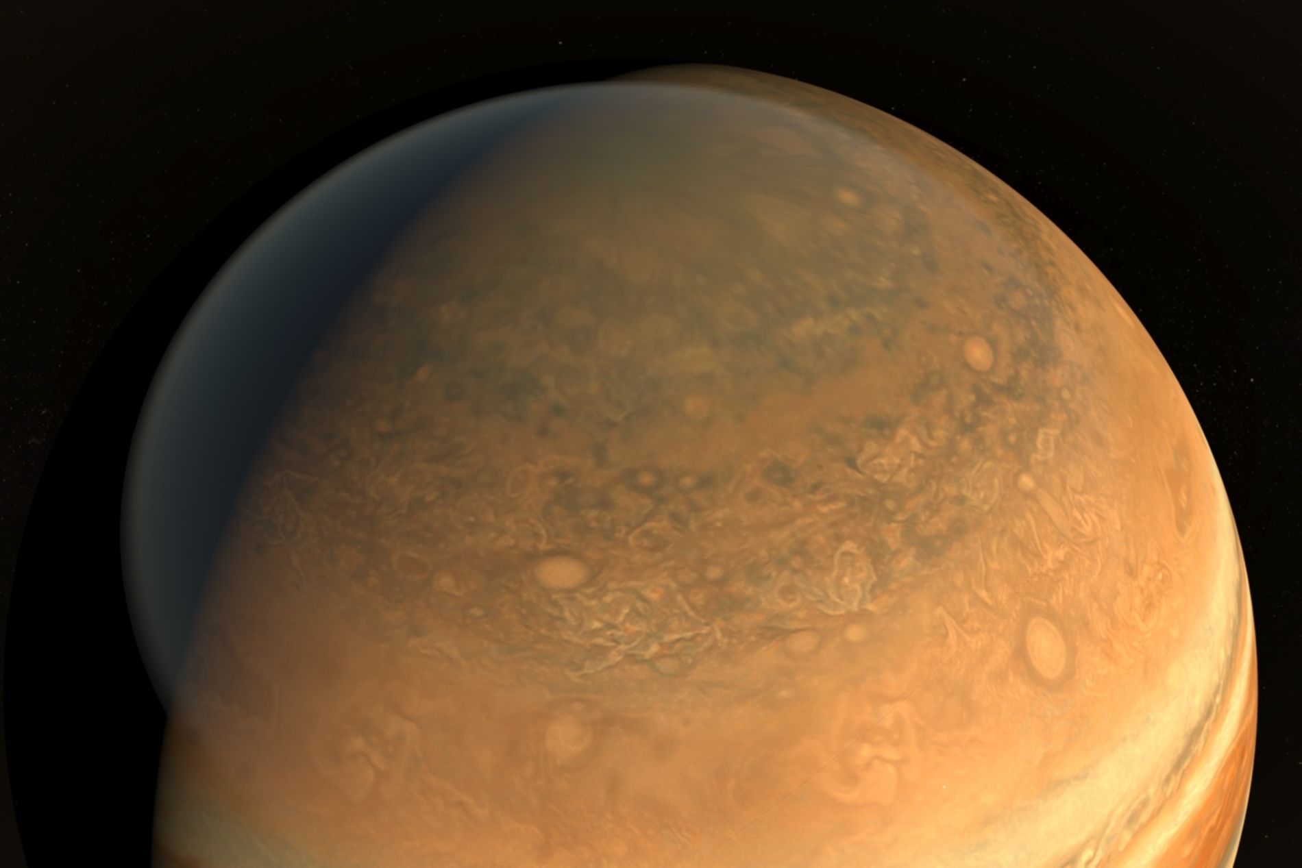 Planet Jupiter 3D Model 8K Low-poly 3D model_16