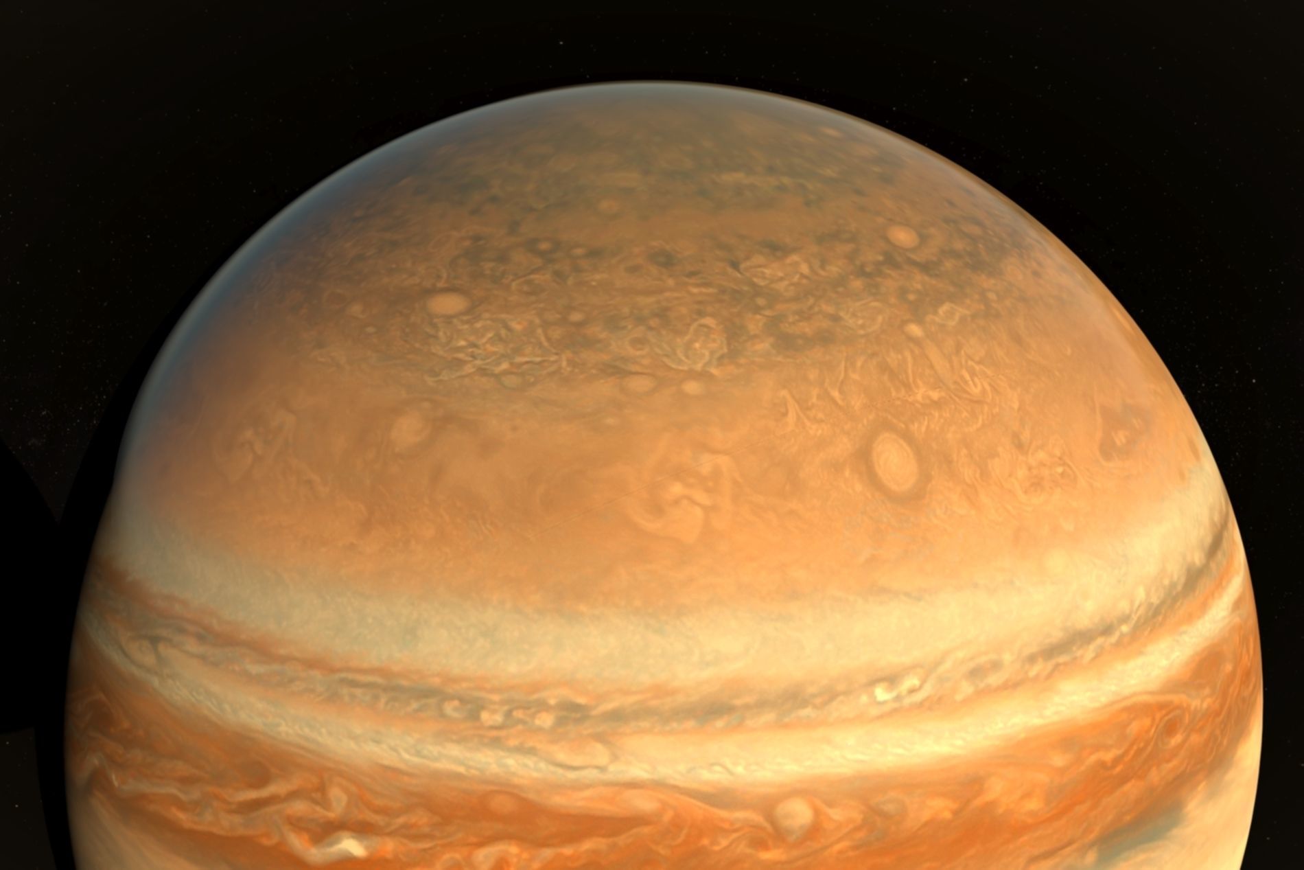 Planet Jupiter 3D Model 8K Low-poly 3D model_18