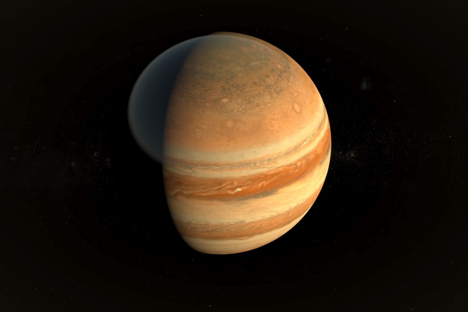 Planet Jupiter 3D Model 8K Low-poly 3D model_13