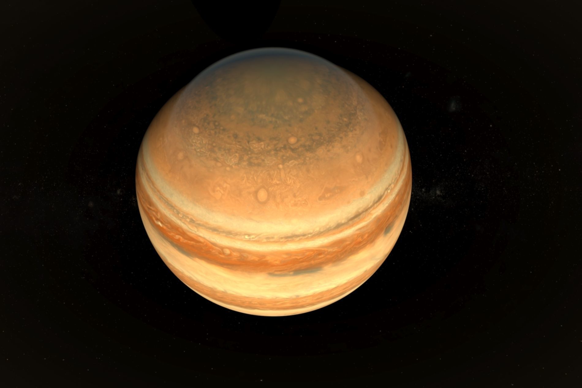 Planet Jupiter 3D Model 8K Low-poly 3D model_12