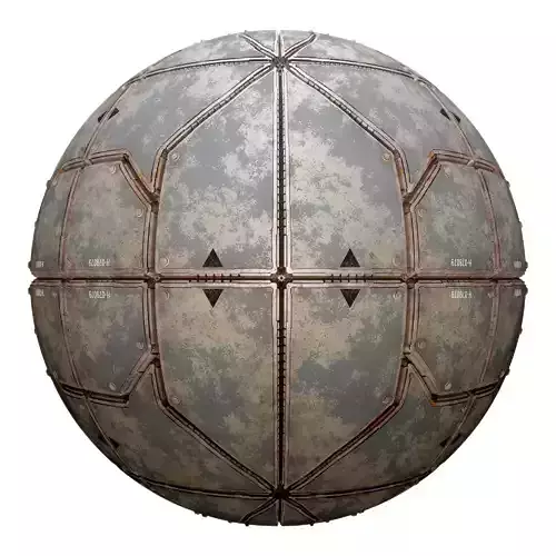 PBR Sci-Fi Industrial Texture 65