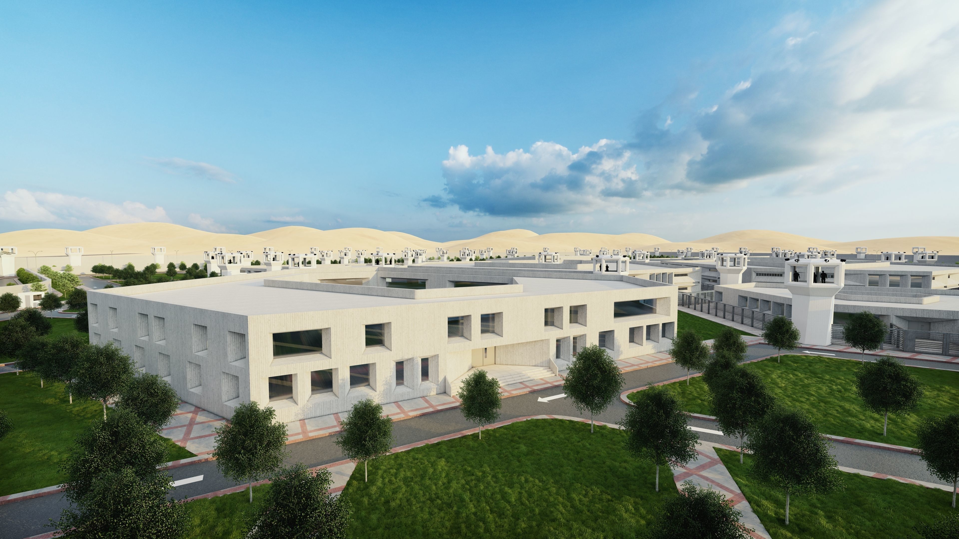 prison project 3D model_3