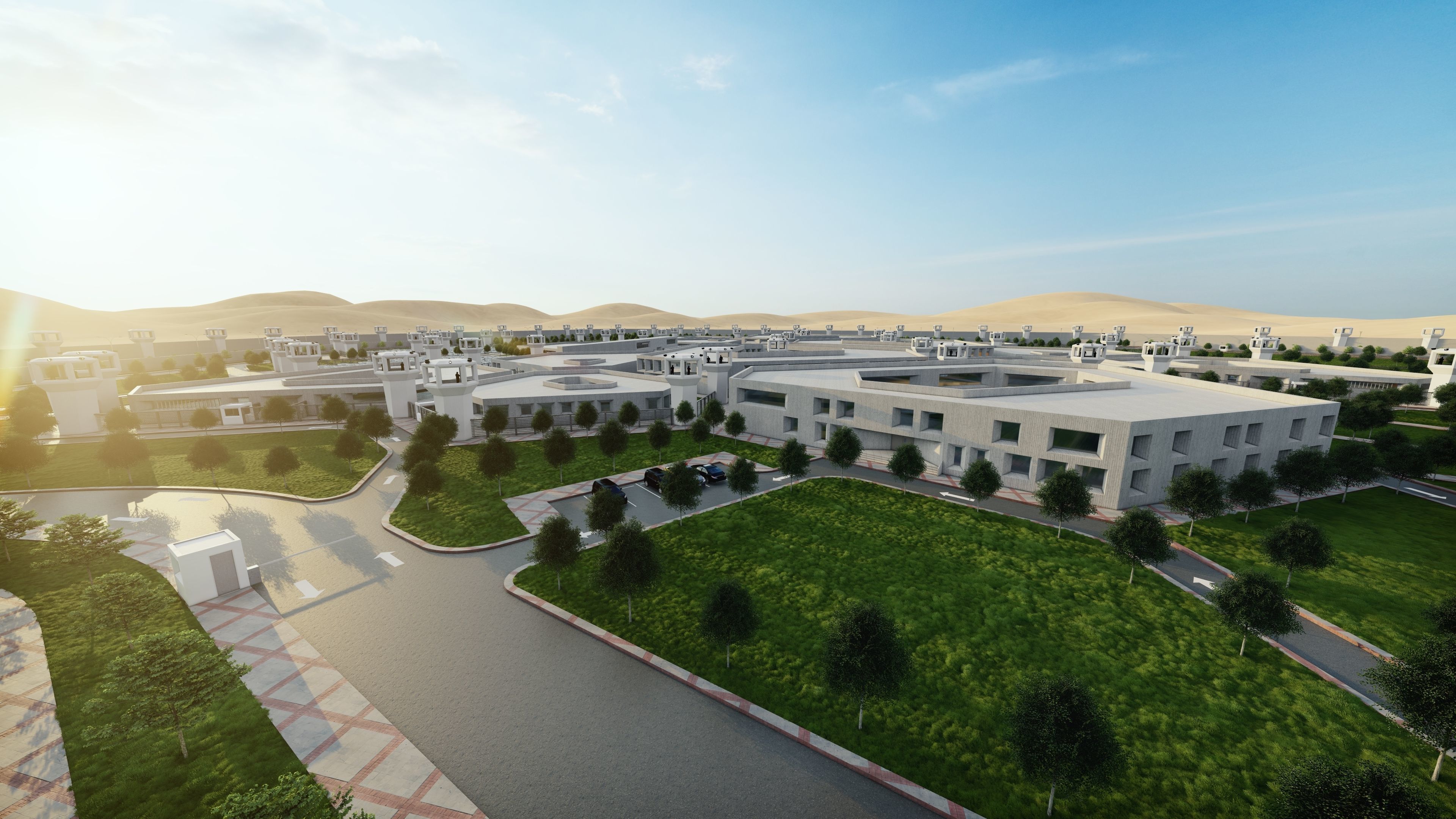 prison project 3D model_6