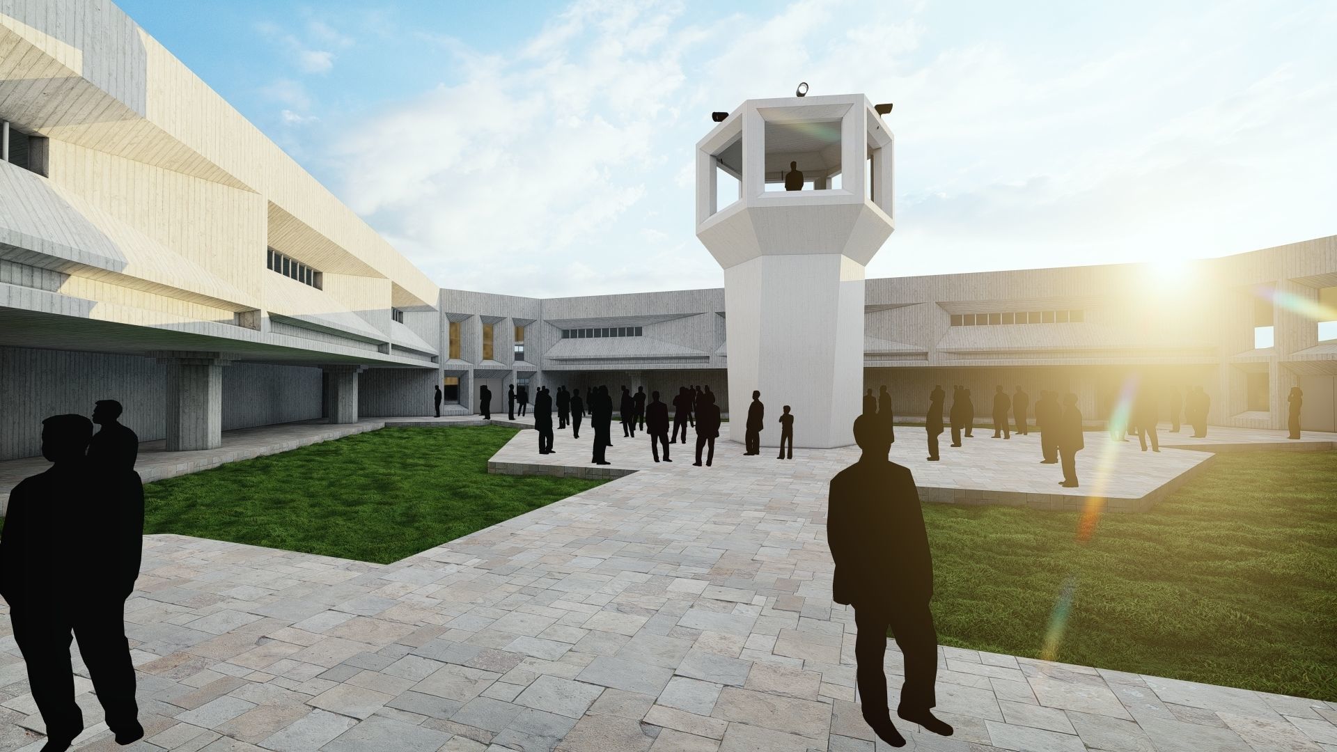 prison project 3D model_5