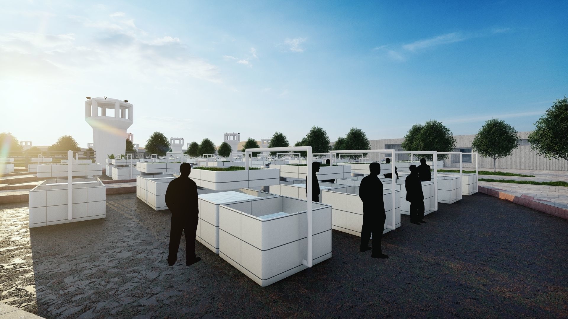 prison project 3D model_10