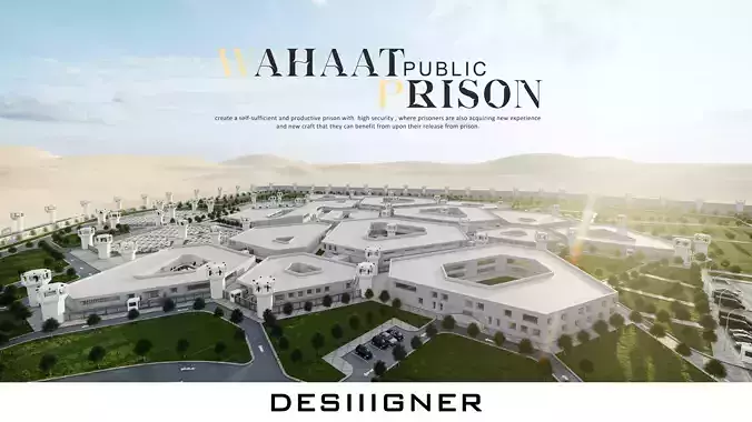 prison project 3D model prison project 3D model