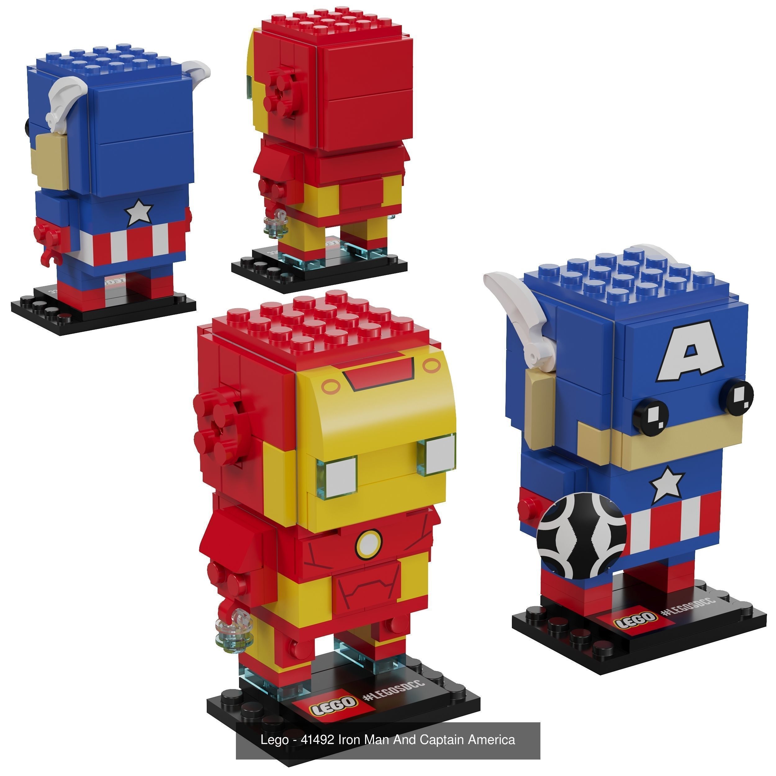 Lego BrickHeadz - Marvel Super Heroes Collection _1