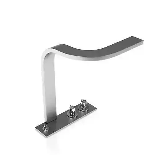 Modern Metallic Basin Tap