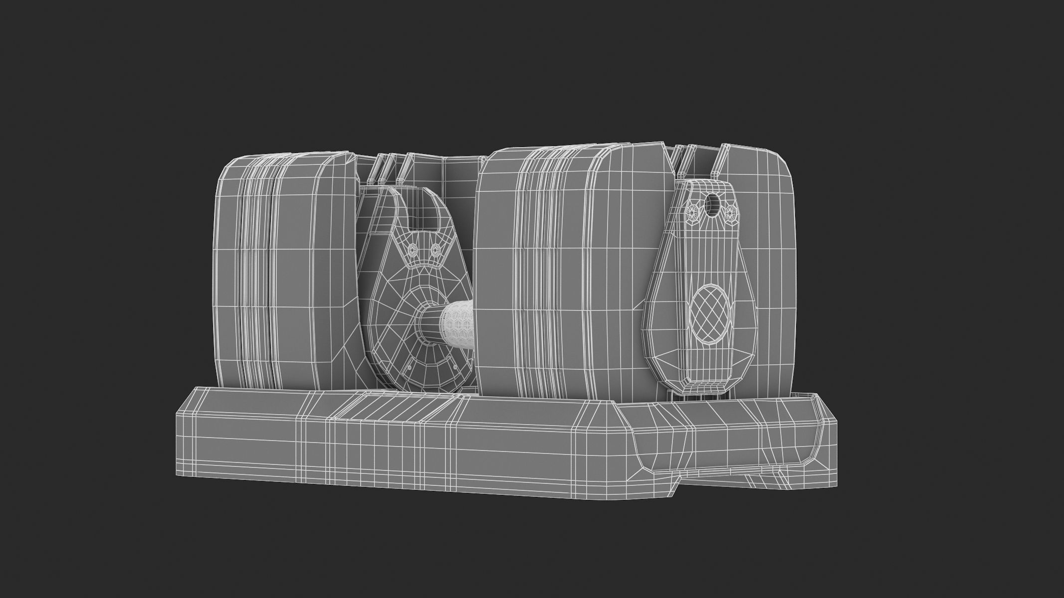 Bowflex SelectTech 560 Dumbbells 3D model_12