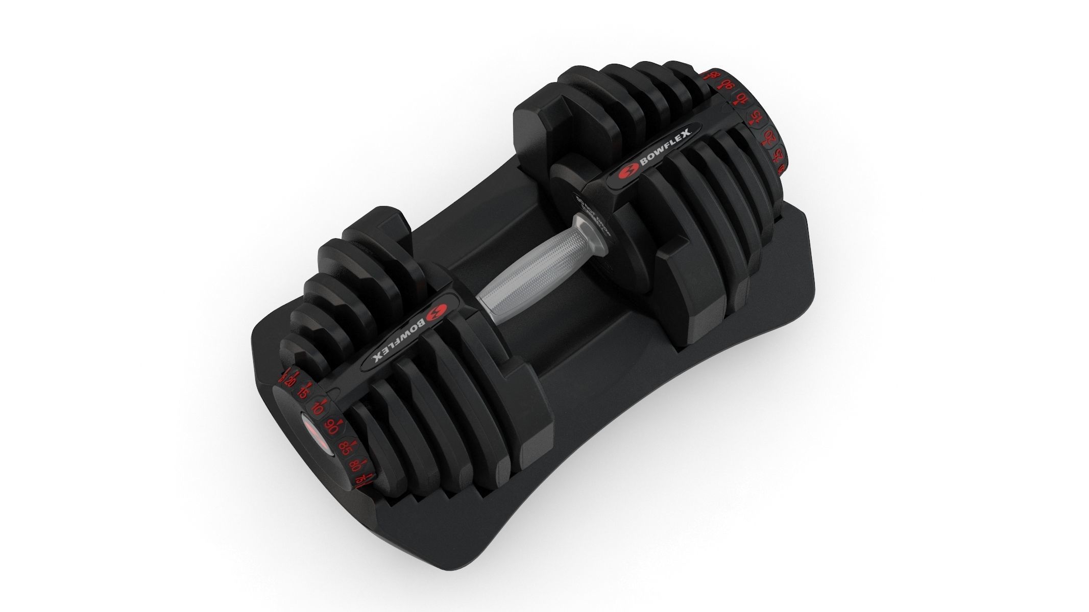 Bowflex Selecttech 1090i Dumbbells 3D model_4
