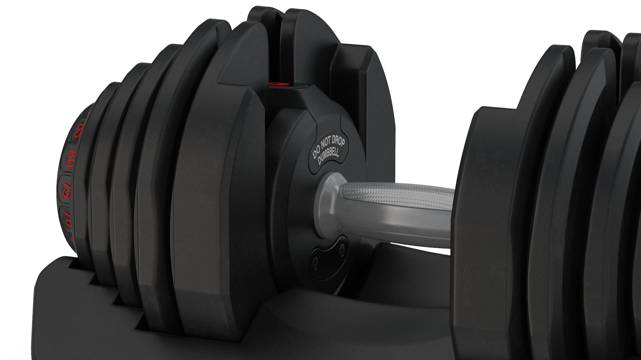 Bowflex Selecttech 1090i Dumbbells 3D model_6