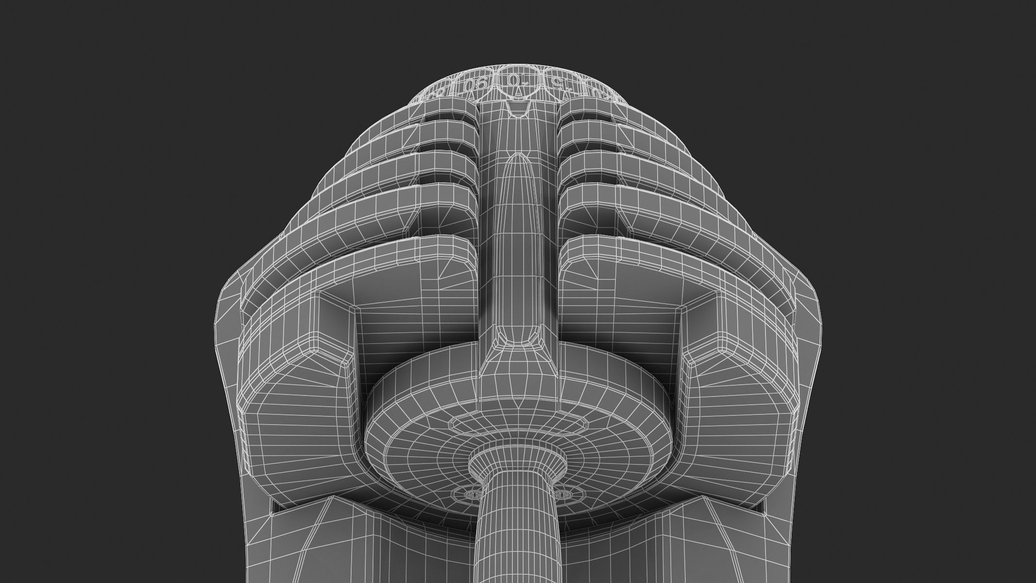 Bowflex Selecttech 1090i Dumbbells 3D model_15