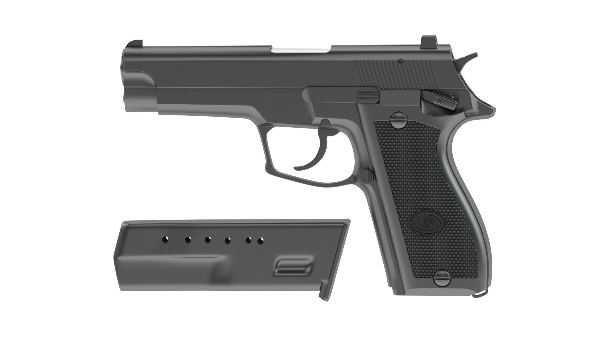 Daewoo Precision Industries K5 3D model_4