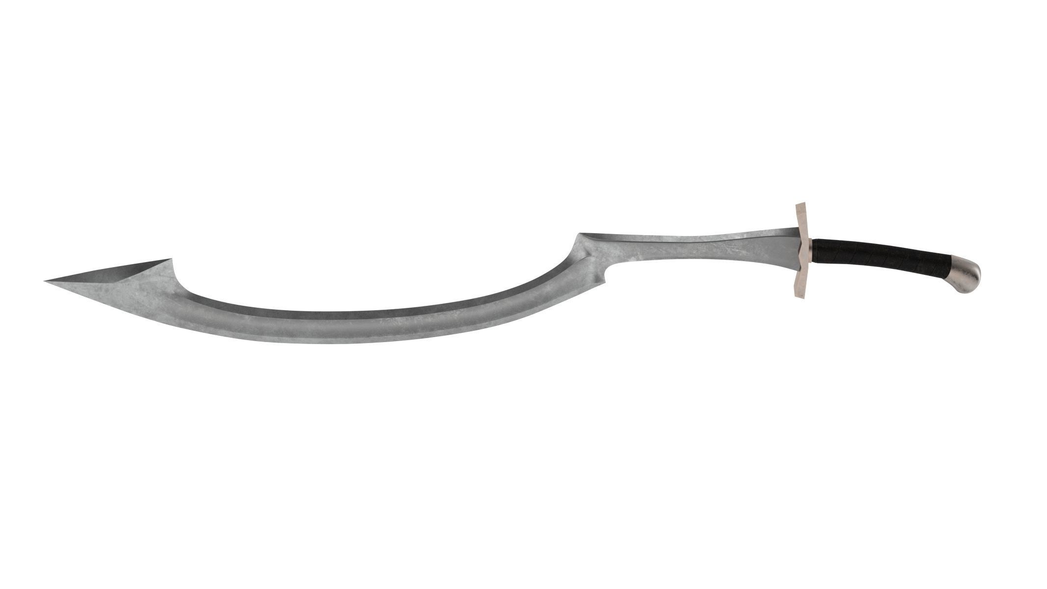 Khopesh sword 3D model_1