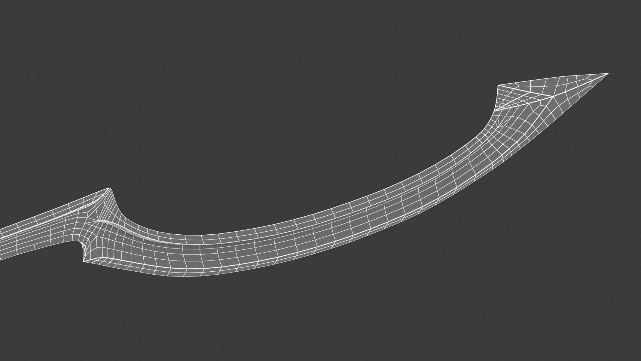 Khopesh sword 3D model_8