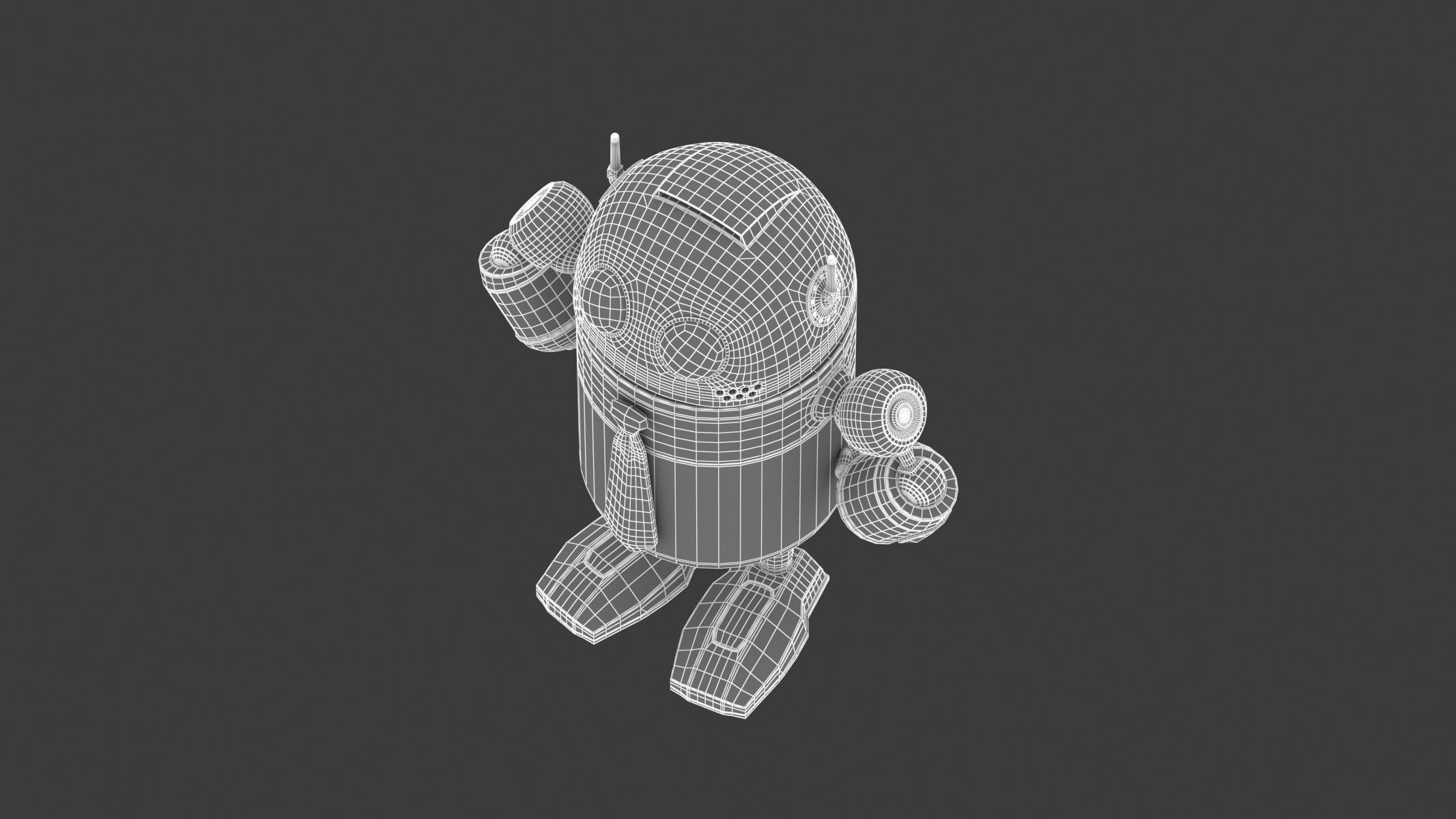 Robot Boss 3D model_14