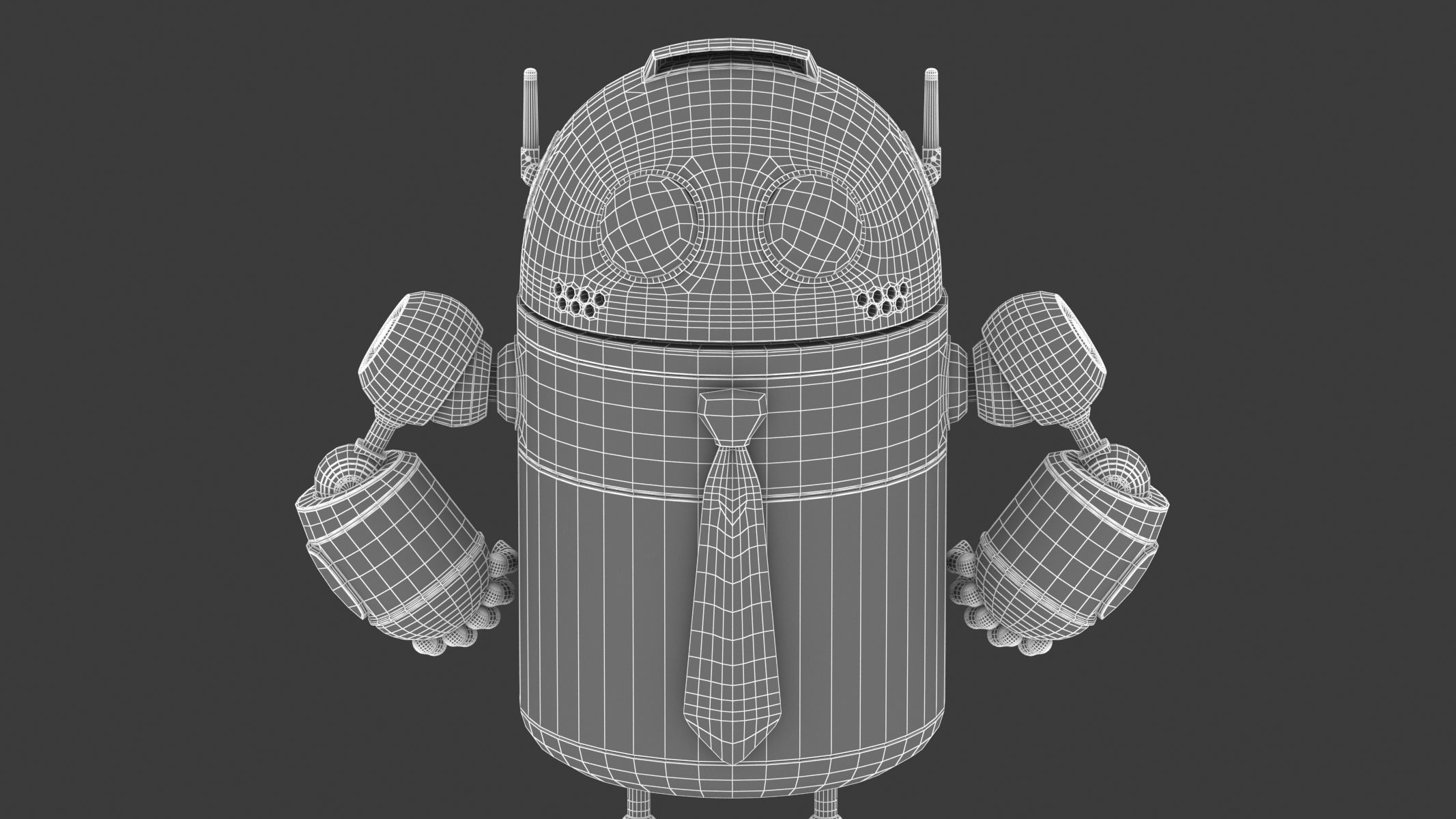 Robot Boss 3D model_15