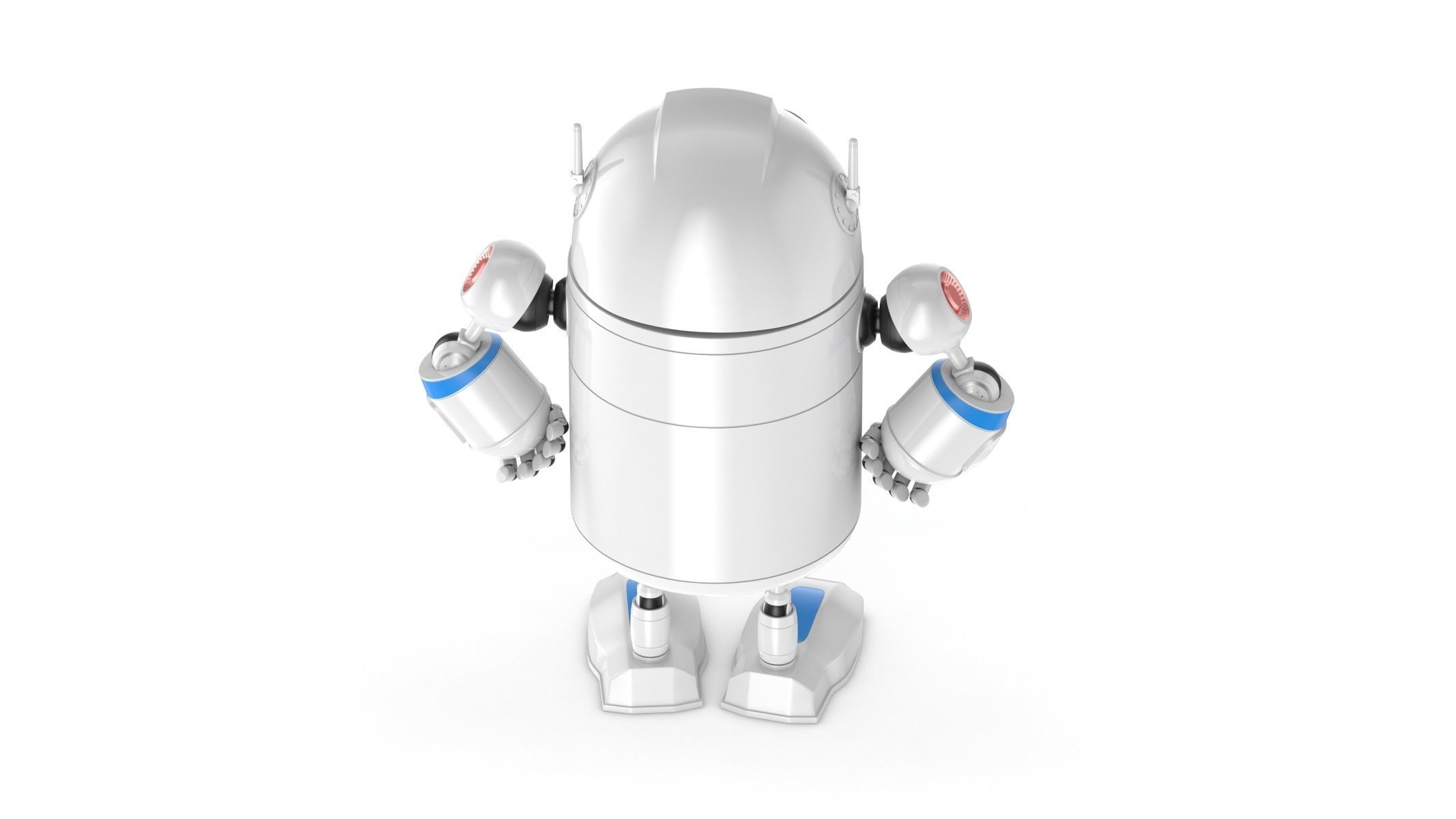 Robot Boss 3D model_2