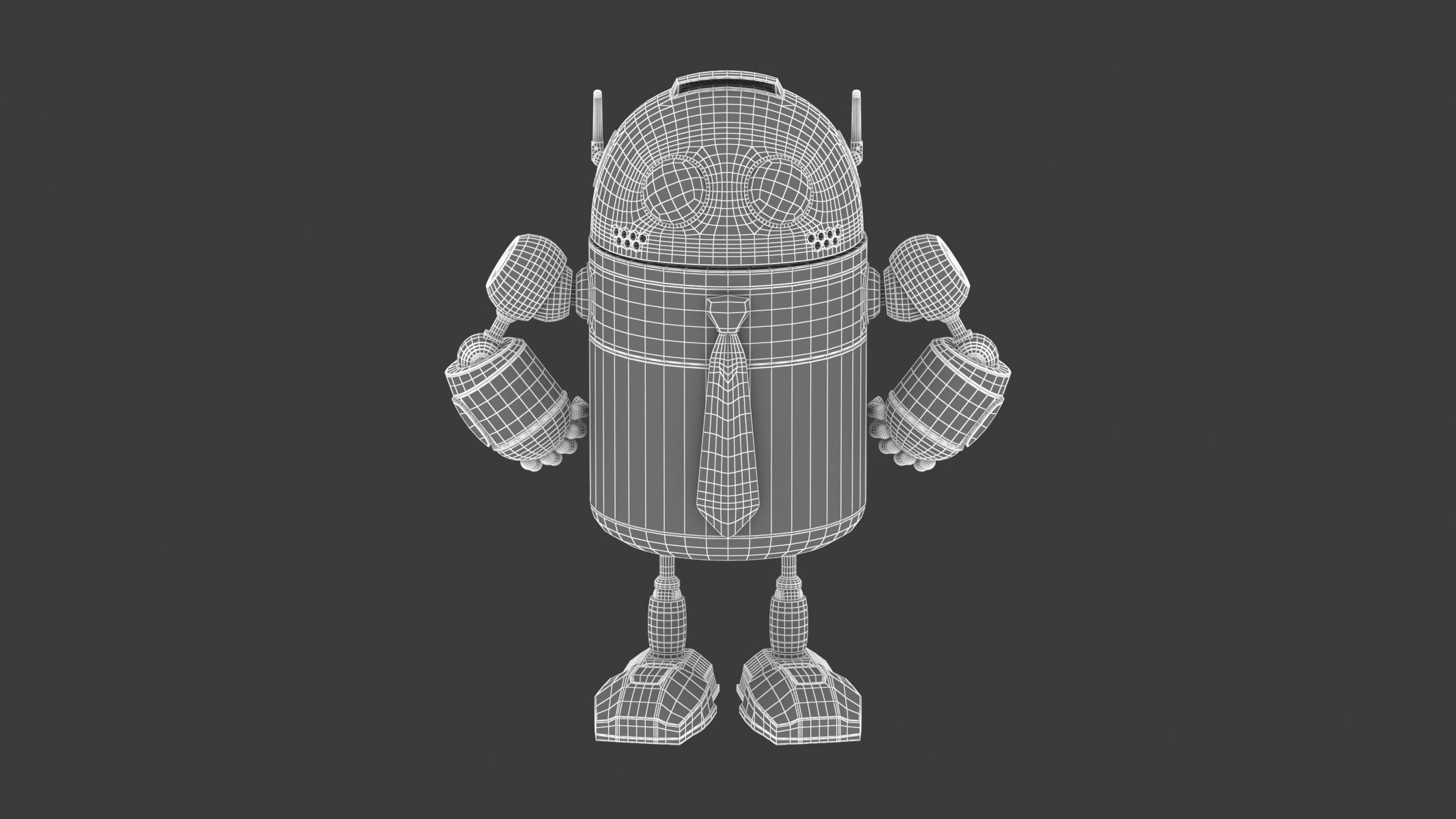 Robot Boss 3D model_10