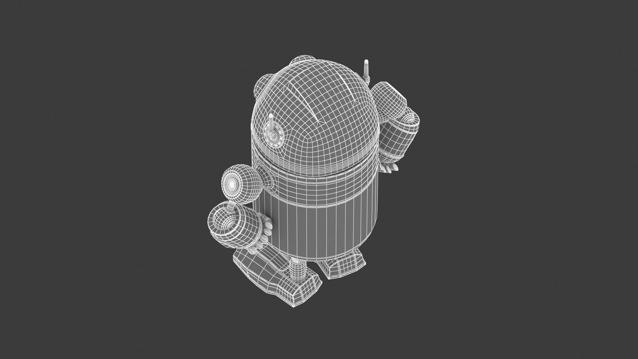 Robot Boss 3D model_13