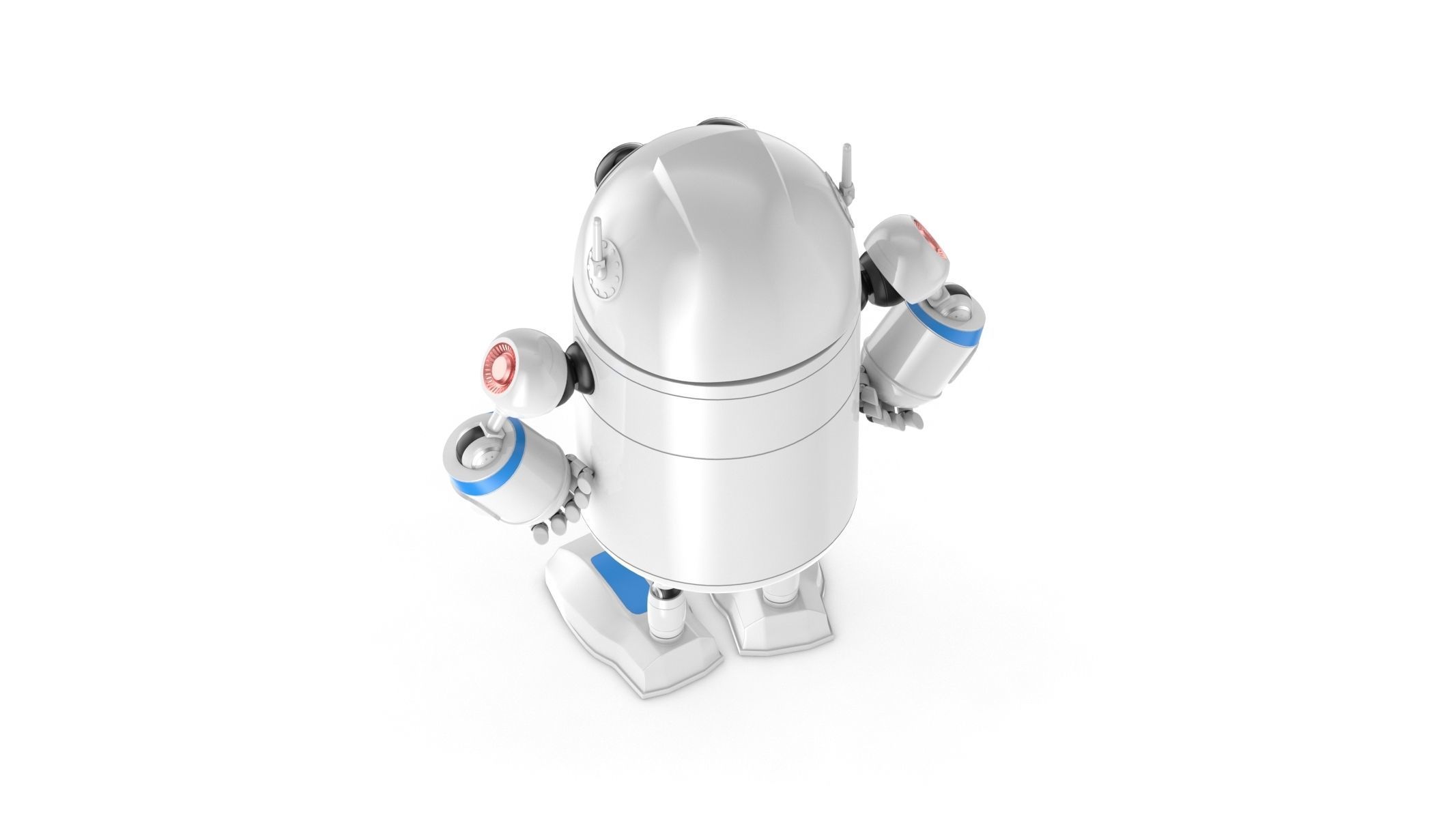 Robot Boss 3D model_3