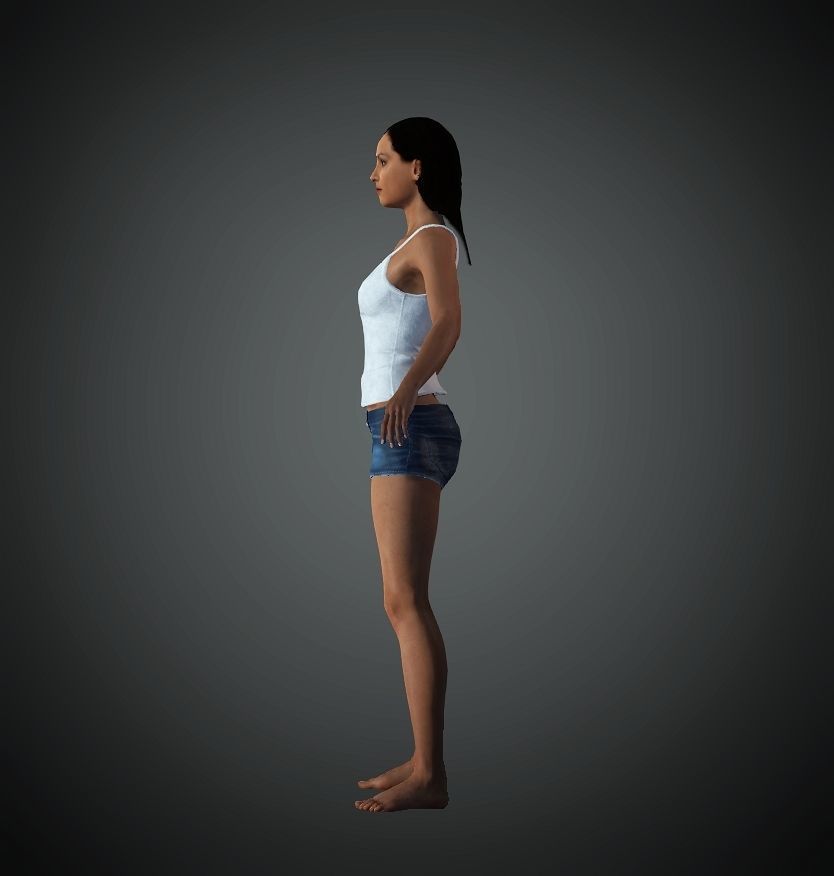 Unity Digital Human HS020 Free 3D model_2