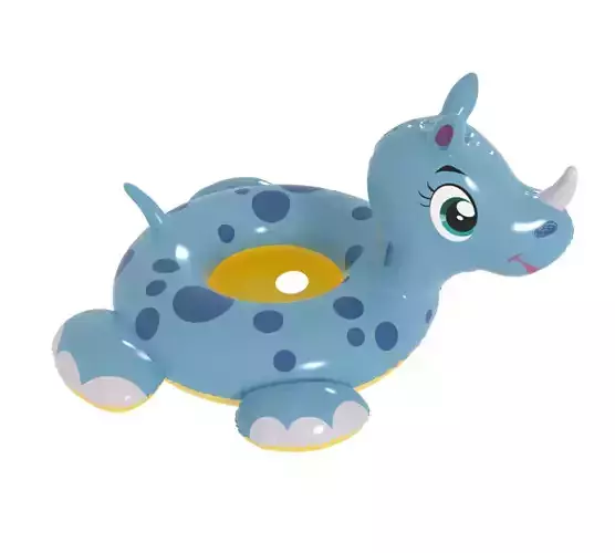 Inflatable Party Rhino Float 3D model