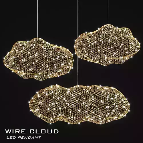 Led cloud pendant