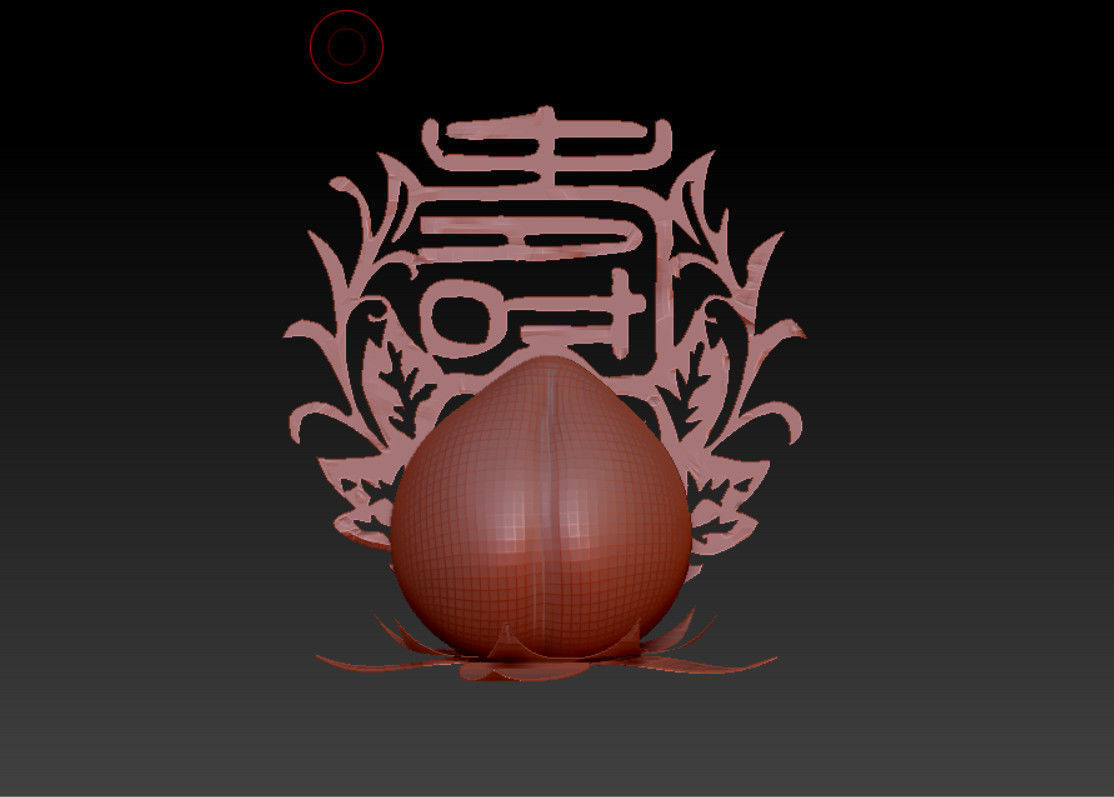 DTS-Model3A-HairAccA golden egg Low-poly 3D model_6