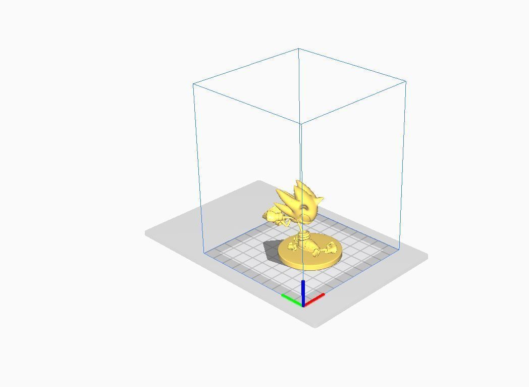 Sonic the Hedgehog 3D print model 3D print model_9