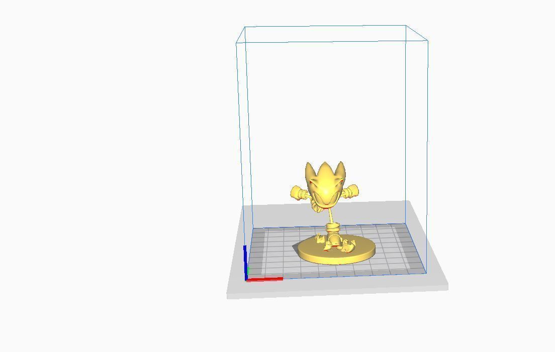 Sonic the Hedgehog 3D print model 3D print model_8
