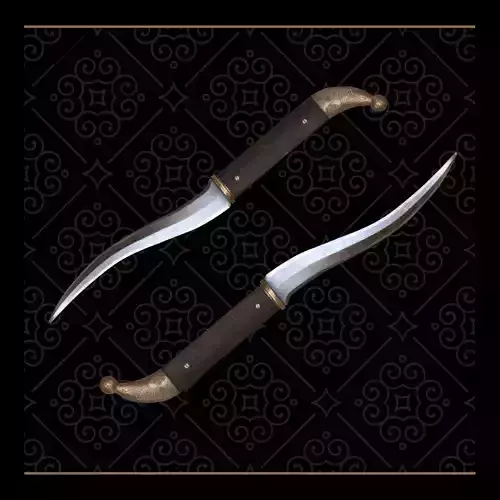 Nomad knife Low-poly 3D model