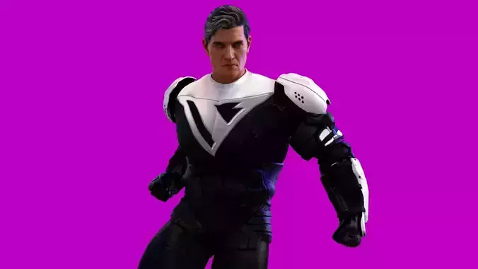 Superman - Batman Beyond 3D model