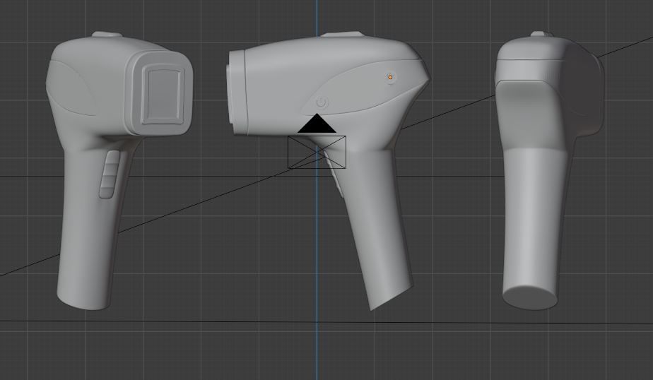 Hair Removal Laser Machine 3D model Low-poly 3D model_3