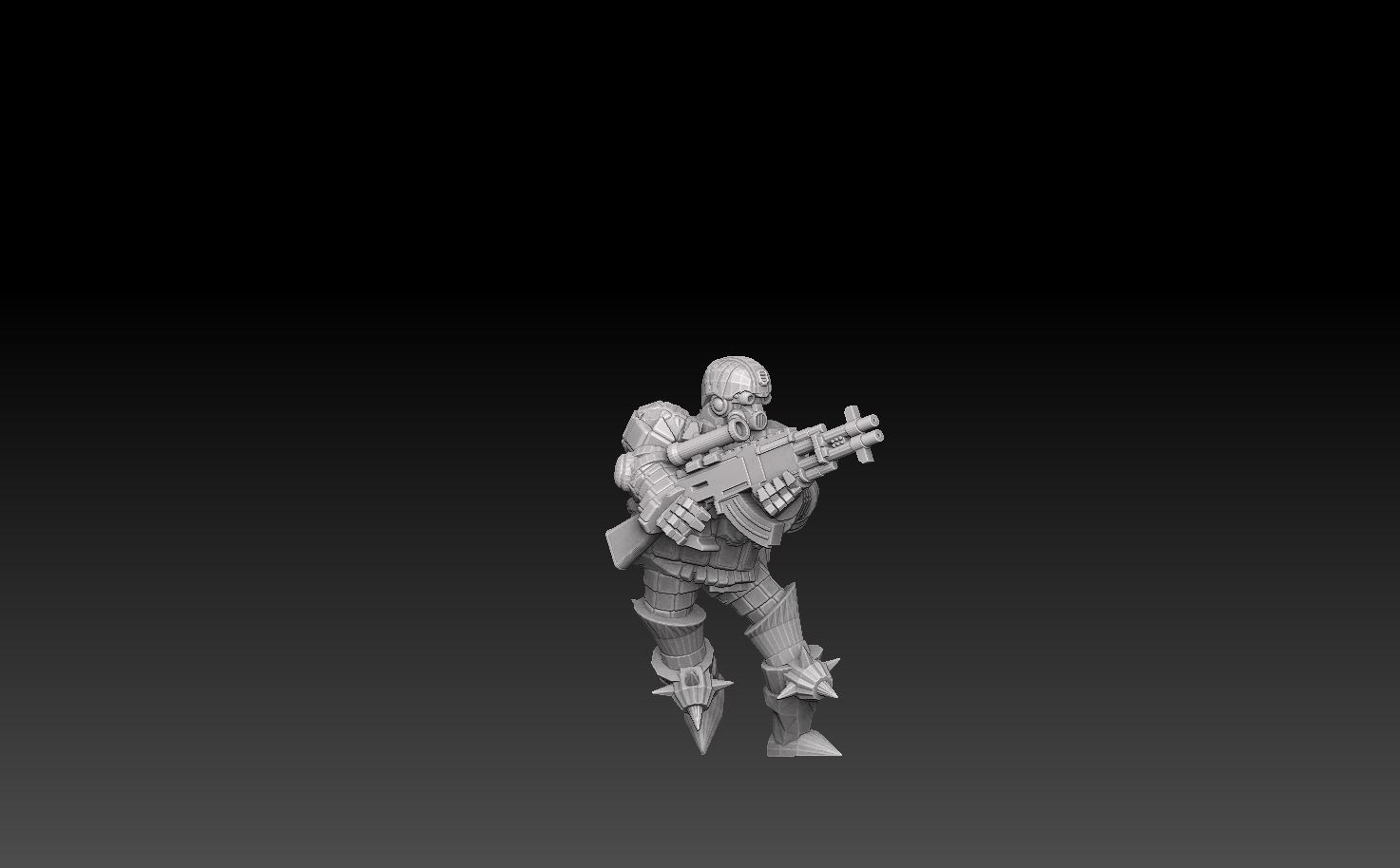Combat Monk Cadre Megapack 3D print model_18