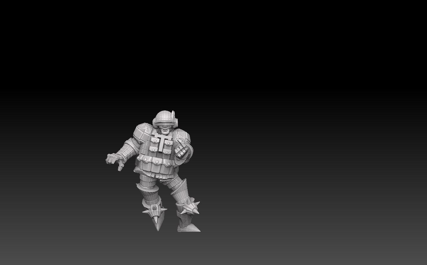 Combat Monk Cadre Megapack 3D print model_17