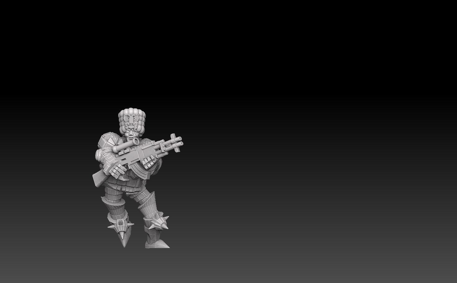 Combat Monk Cadre Megapack 3D print model_19