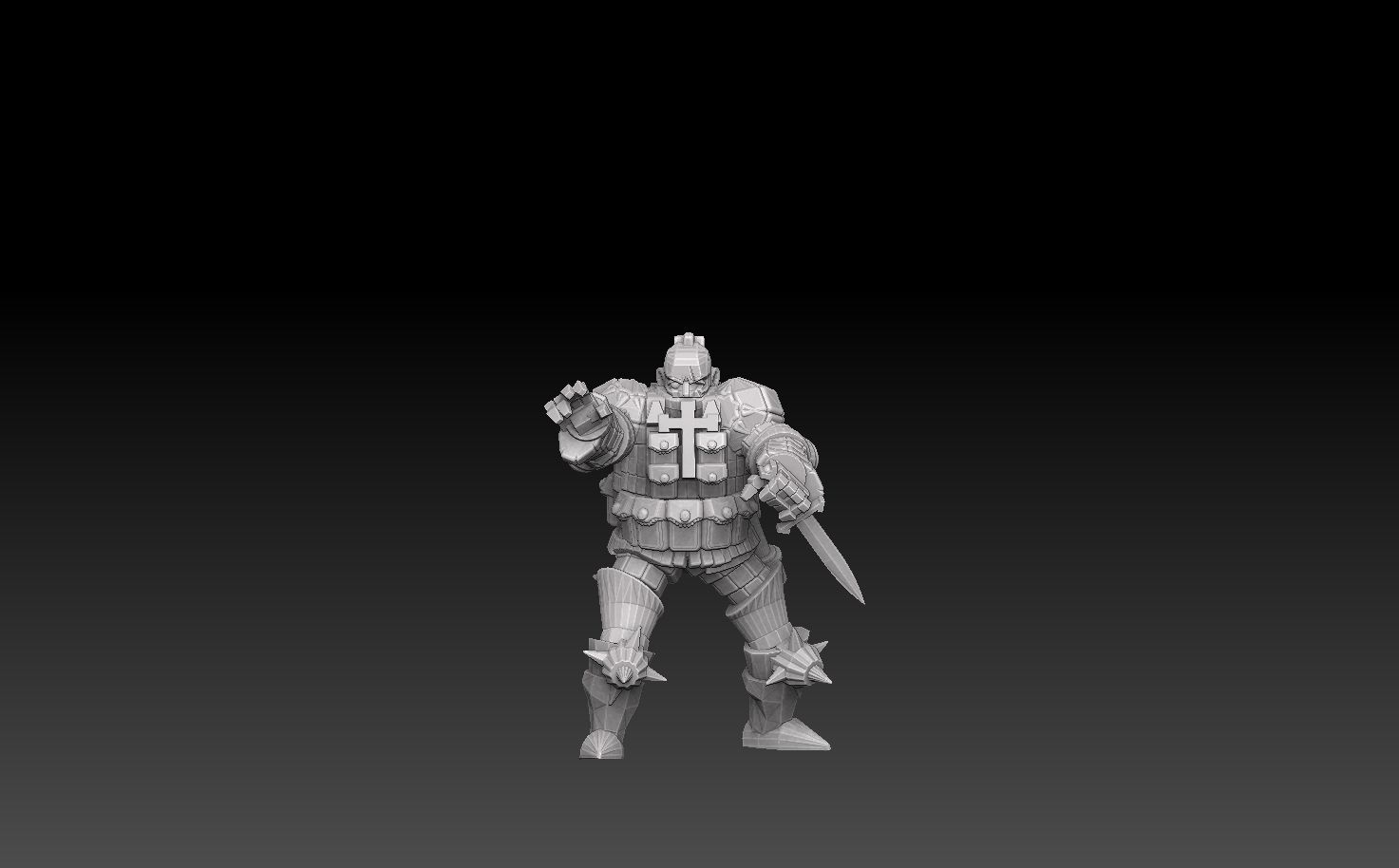Combat Monk Cadre Megapack 3D print model_22