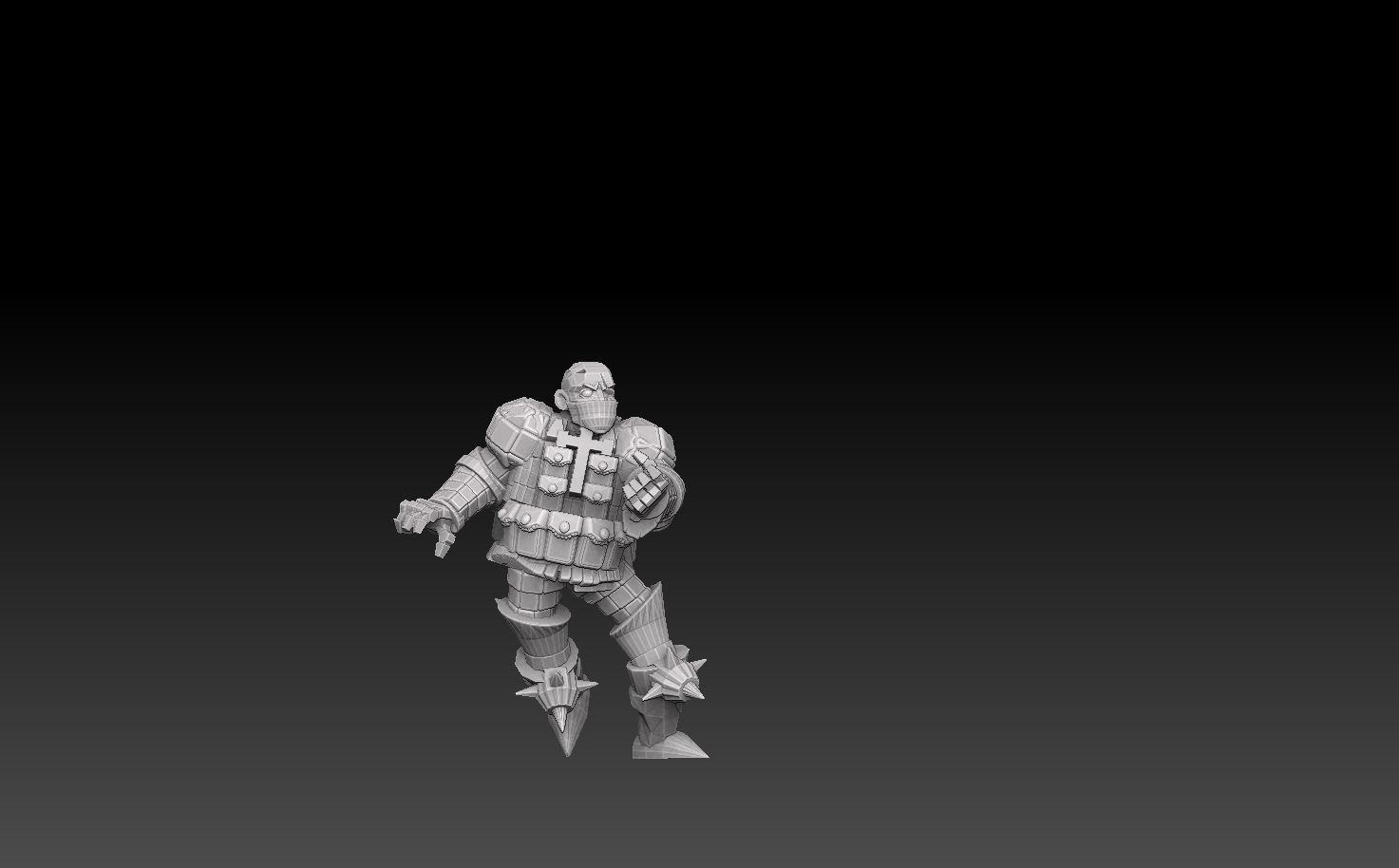 Combat Monk Cadre Megapack 3D print model_16