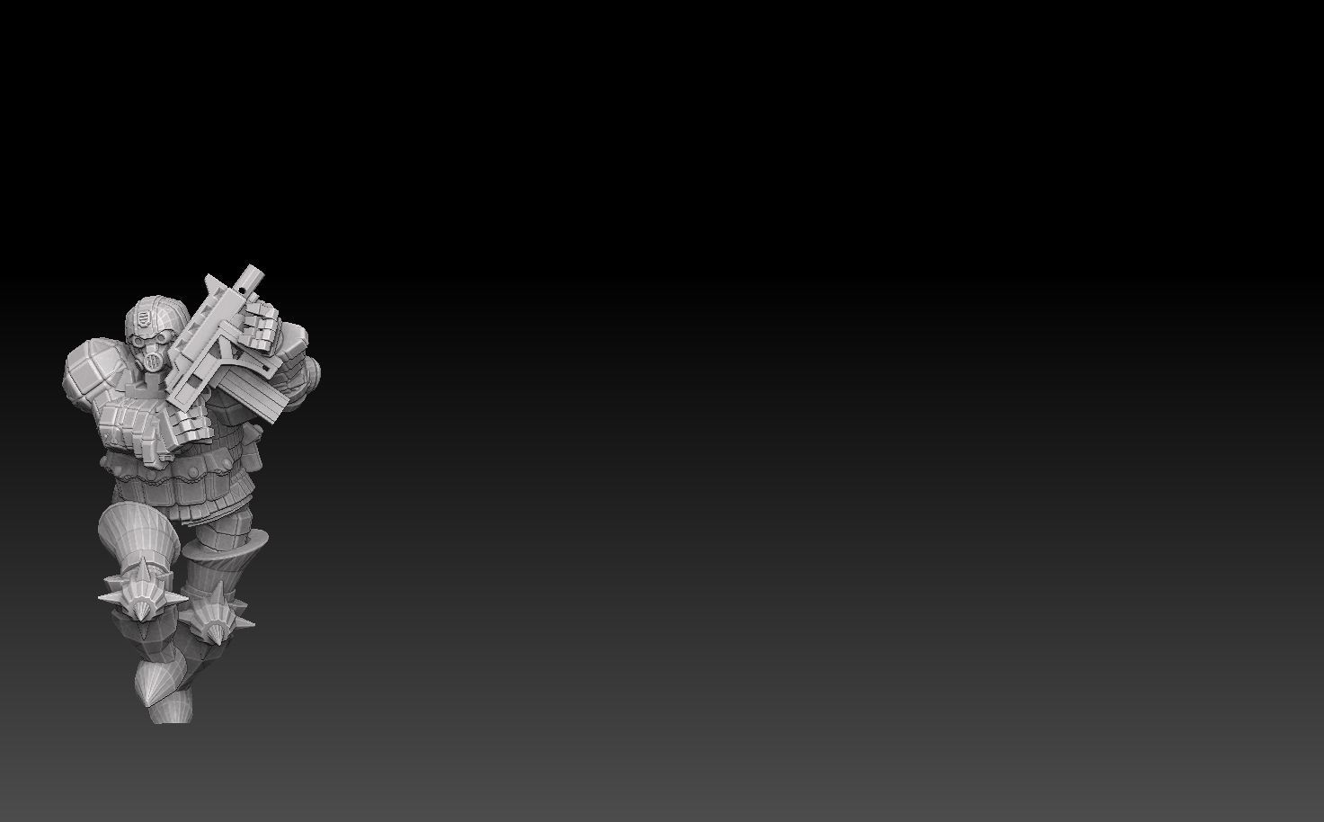 Combat Monk Cadre Megapack 3D print model_23