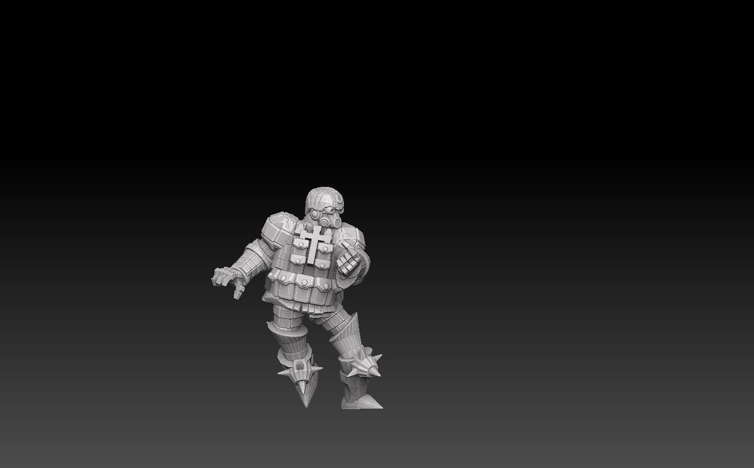 Combat Monk Cadre Megapack 3D print model_15