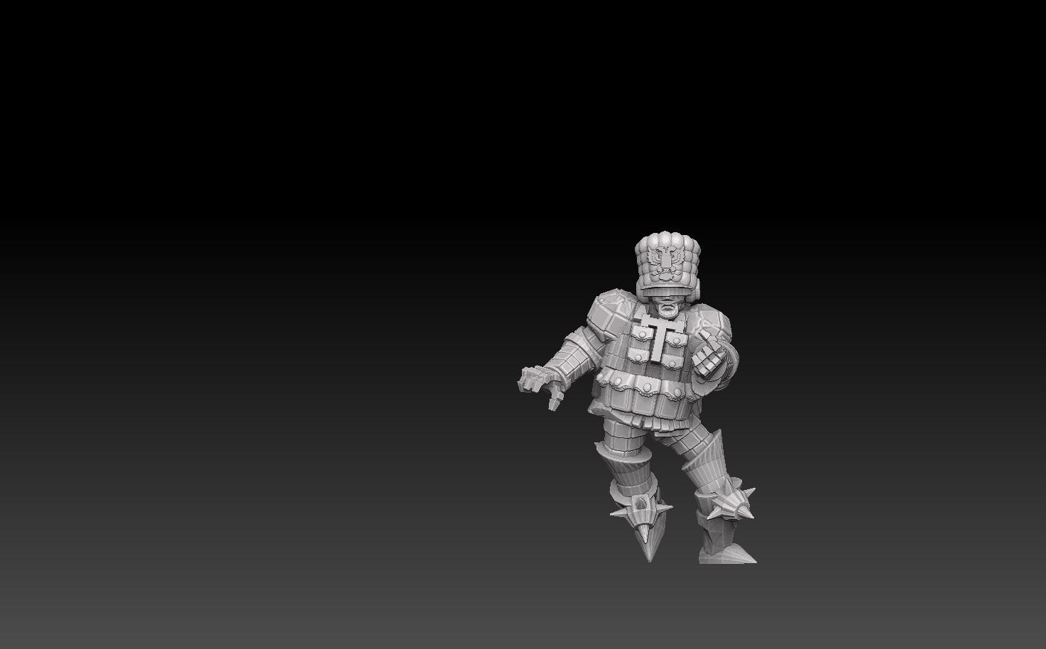 Combat Monk Cadre Megapack 3D print model_14