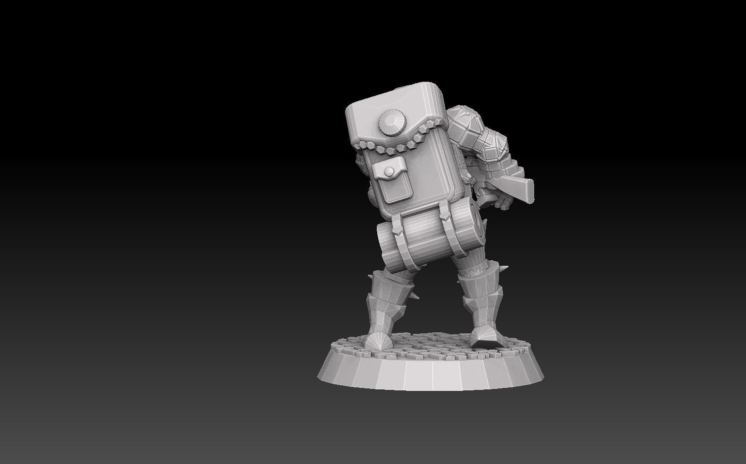 Combat Monk Cadre Megapack 3D print model_32