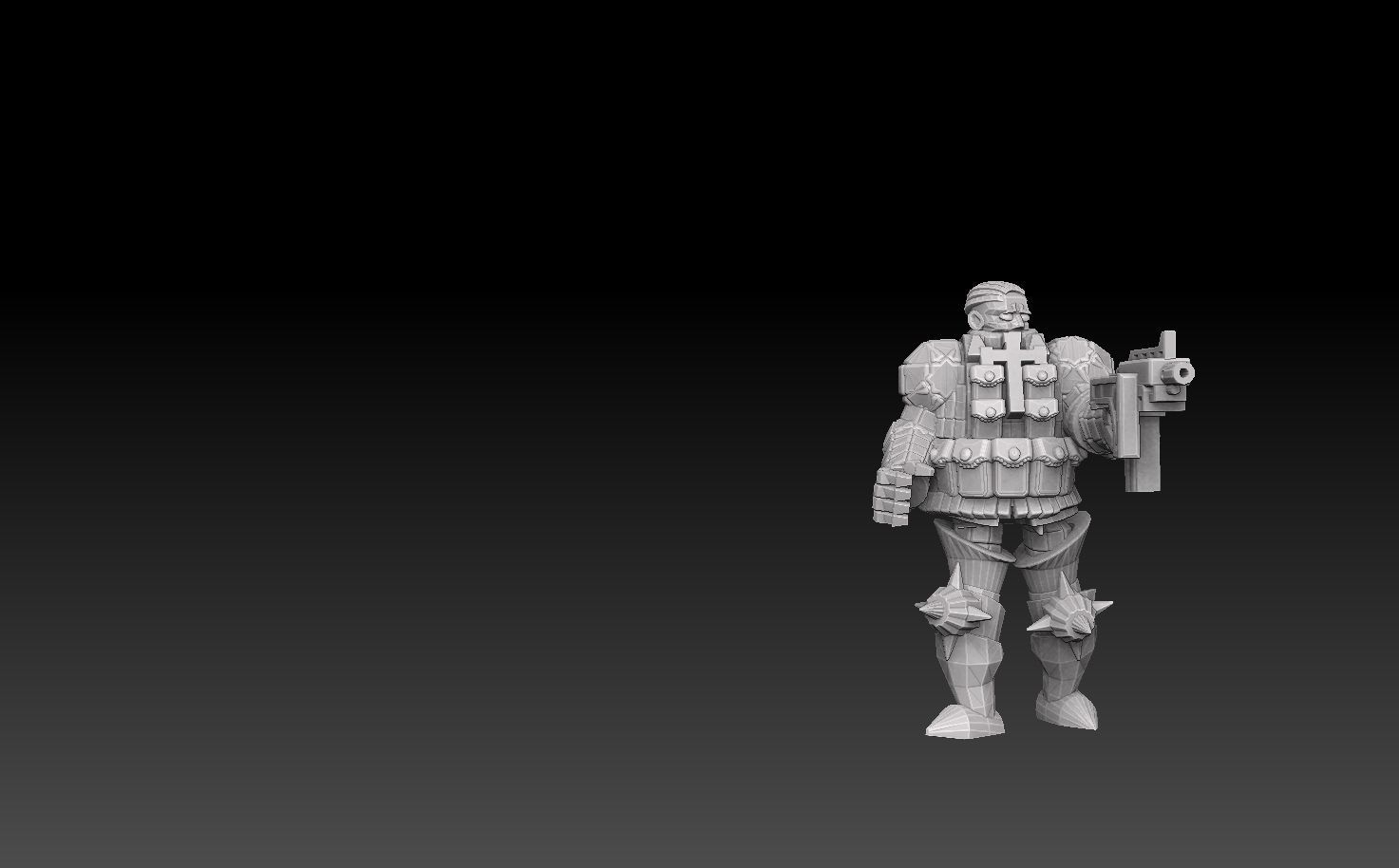 Combat Monk Cadre Megapack 3D print model_25