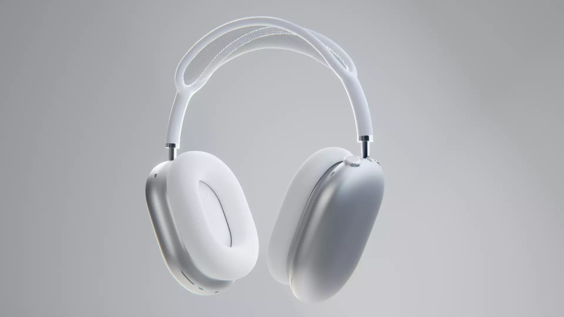 AIRPODS MAX Low-poly 3D model_0