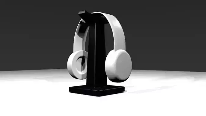 Headset headphone stand
