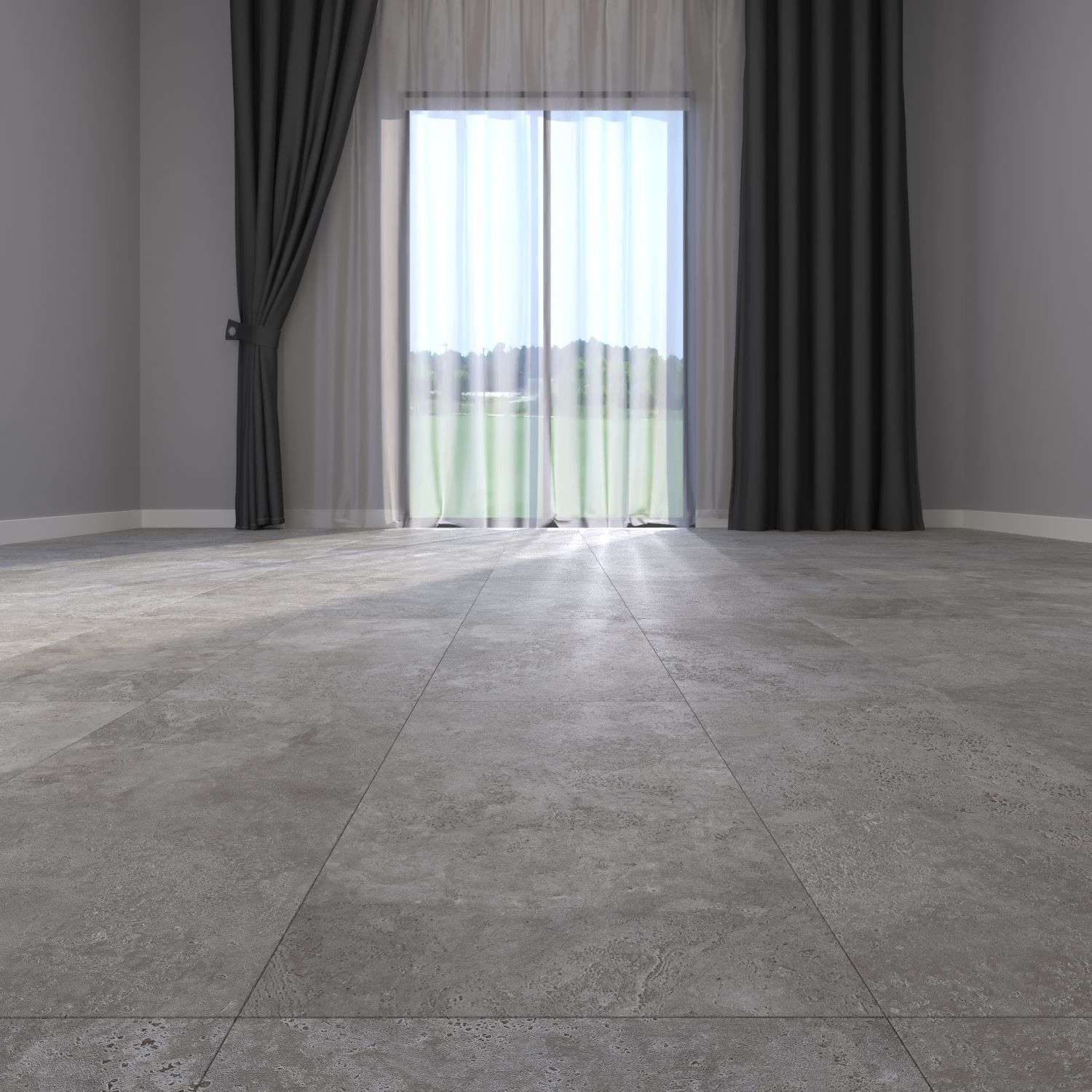 Floor Navona Grey Cross 30x60