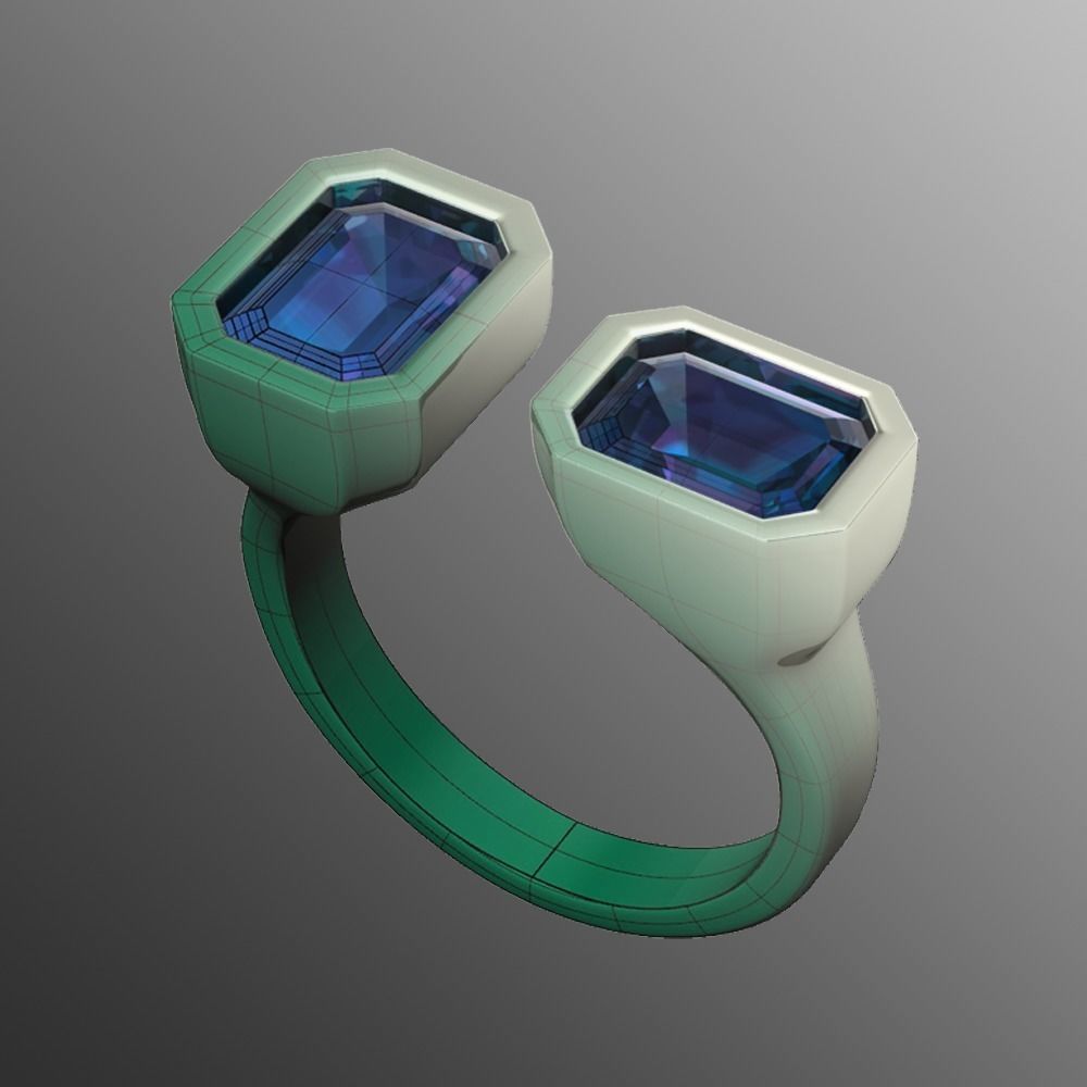 Ring pl24 3D print model_1